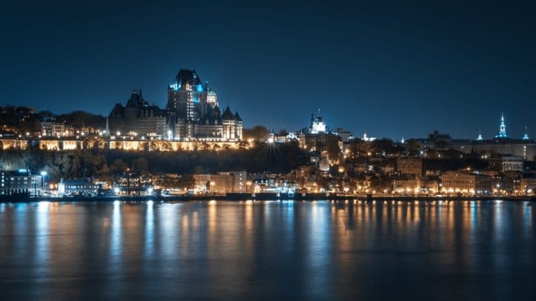Quebec city skyline